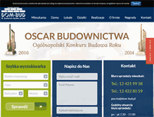 Tablet Screenshot of dom-bud.pl