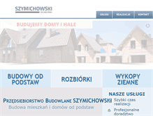 Tablet Screenshot of dom-bud.net.pl